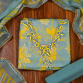 Burberry Sky Blue Unstitched Suit